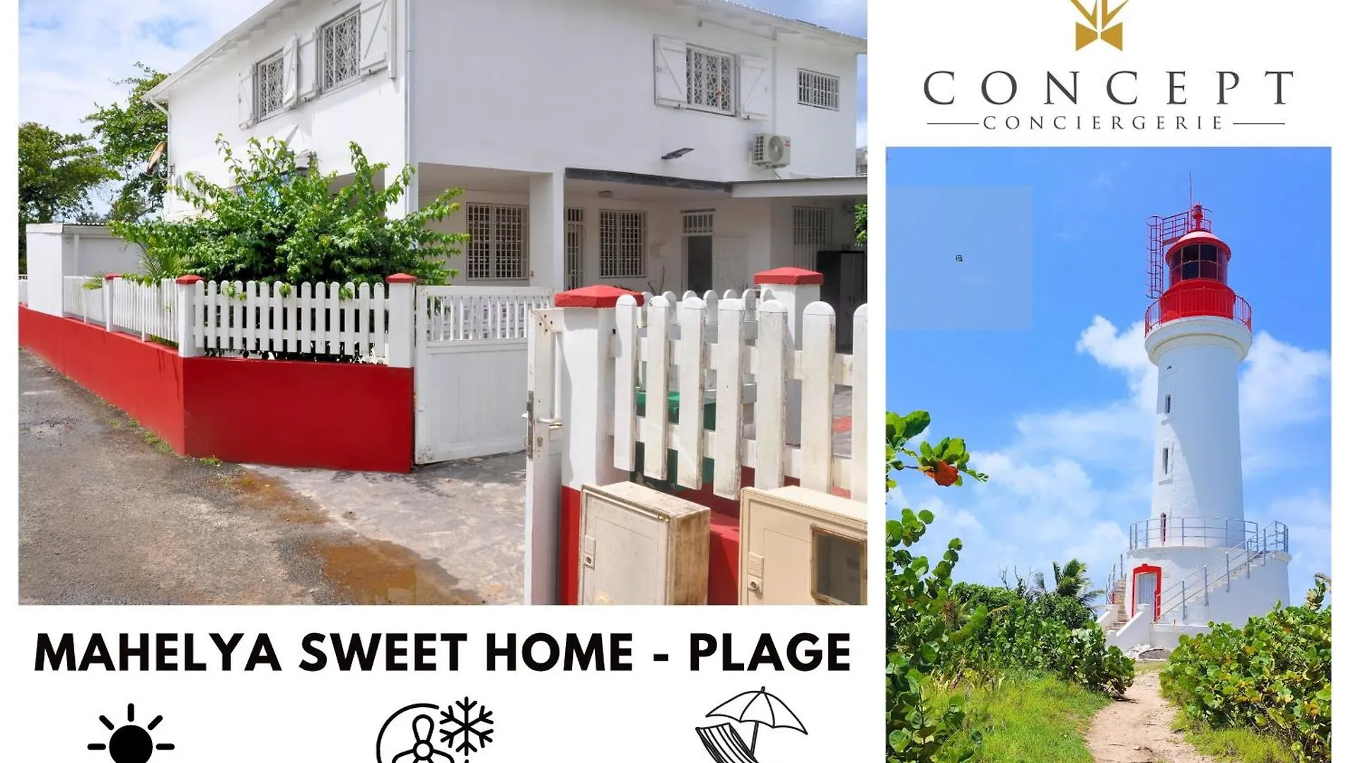 לה גוסייר Mahelya Sweet Home - Plage